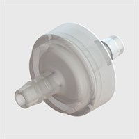 Natural Polypropylene In-Line Filter, 150 Micron Polypropylene Mesh, 1/8" (3.2mm) ID Tube