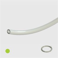 Natural Fluorinated Ethylene Propylene (FEP) Tubing, 57 Shore D, 4.0mm ID x 6.0mm OD - 30M - Compatible with Green Dot Fittings