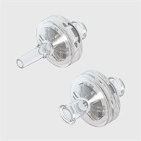 Female/Male Diaphragm Check Valves, Natural Polycarbonate/Silicone, Various Connections Available