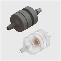 1/8" Nylon or Polypropylene Umbrella Check Valves - Available in Various Cracking Pressures