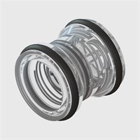 Polypropylene 5/8" OD Cartridge for Modular Check Valve, Buna-N (Nitrile) Seals, Cracking Pressure 3 psi