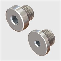 Nickel Plated Brass Blanking Plugs - Various Sizes